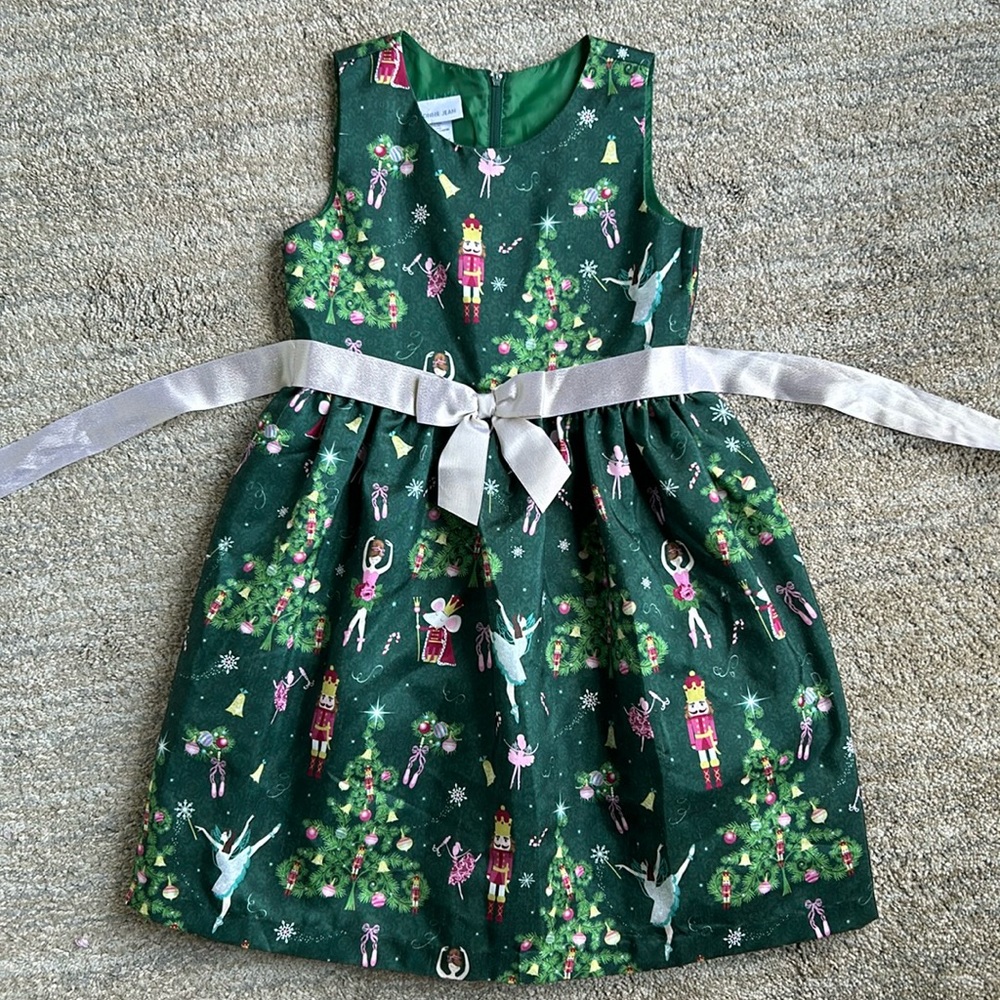 🎄Green Nutcracker Christmas Dress Girls Size 10🎄